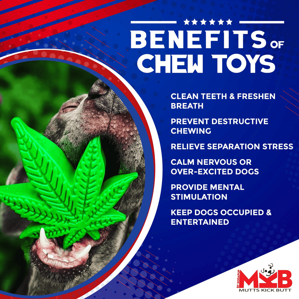 MKB Colorado Maple Leaf Durable Chew Toy for Aggressive Dogs-4