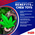 MKB Colorado Maple Leaf Durable Chew Toy for Aggressive Dogs-4