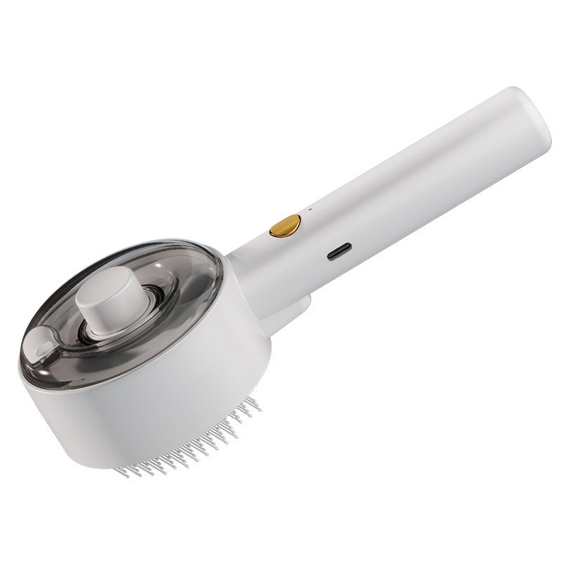 Animal Hair Remover Brush Dog And Cat Steam Brush Pet Self Cleaning Dog Brush Grooming Removes Cat Hairs Cat Dog Accessories Pet Products - Pawsentialshub