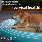 Pet Mat Cooling Pet Pad Oval Runway Nest - Pawsentialshub