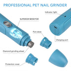 Pet Nail Grinder Electric Nail Polisher For Pet Dog Claw Trimmer Pet Nail Cutter Pet Trimmer Pet Clippers Pet Electric Grooming Toll Pet Nail Trimmer Pet Supplies - Pawsentialshub
