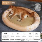 Pet Mat Cooling Pet Pad Oval Runway Nest - Pawsentialshub