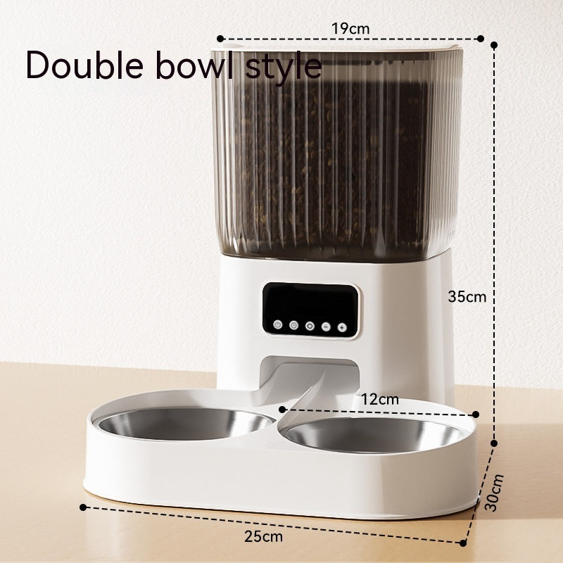 Automatic Pet Feeder Cat Intelligent Remote Control Cat Food Dog Food Timing Quantitative Video Monitoring Pet Feeding Machine - Pawsentialshub