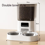 Automatic Pet Feeder Cat Intelligent Remote Control Cat Food Dog Food Timing Quantitative Video Monitoring Pet Feeding Machine - Pawsentialshub