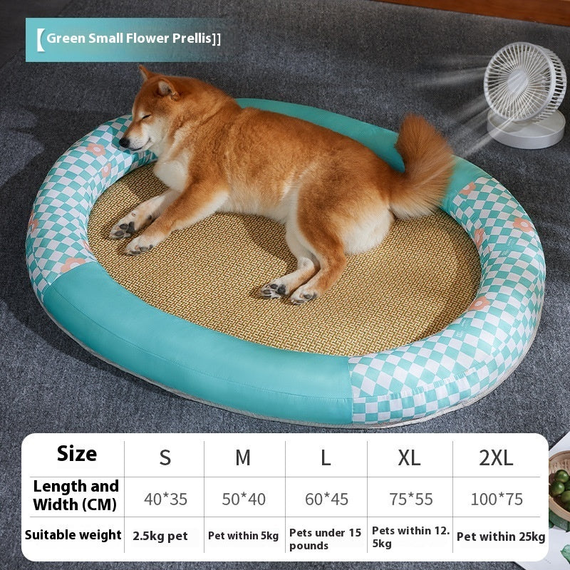 Pet Mat Cooling Pet Pad Oval Runway Nest - Pawsentialshub
