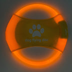 Dog Flying Discs Light Glowing LED LuminousTrainning Interactive Toys Game Flying Discs Dog Toy Pet Dog Accessories Pet Products - Pawsentialshub