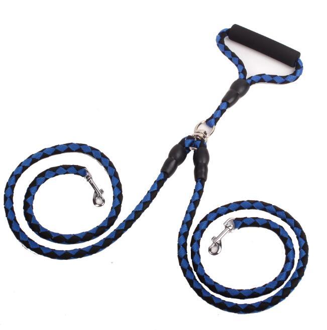 Ultimate Dual-Handle Dog Walking Leash - Premium Quality, Reflective Rope For Optimal Safety-11