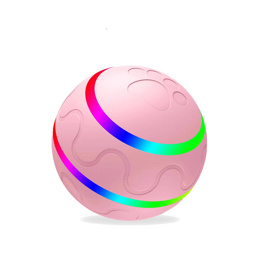 Pet New Cat Wicked Ball Toy Intelligent Ball USB Cat Toys Self Rotating Ball Automatic Rotation Ball - Pawsentialshub