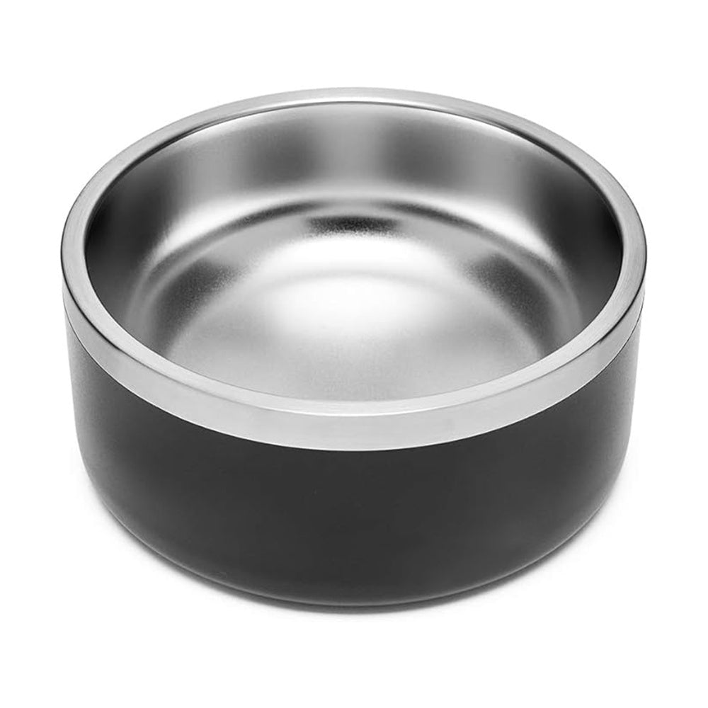 Dog Bowl, Stainless Steel Dog Food And Water Bowl With Non Slip Quiet Bottom, Easy To Clean, Dishwasher Safe, 42oz Pawsentialshub