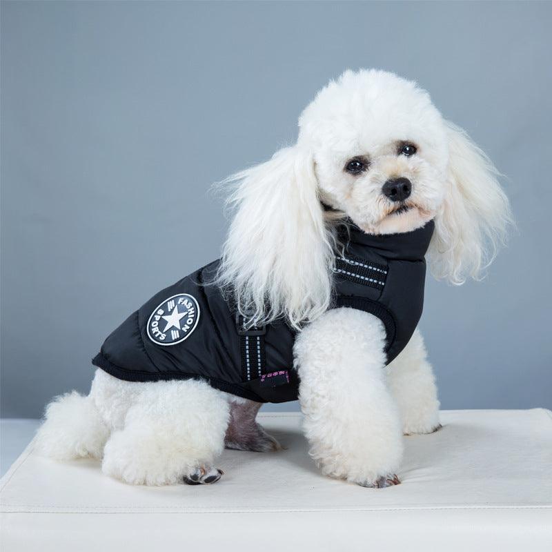 Winter Wonderland Pet Hooded Coat - Stylish And Warm Dog Jacket For Small Breeds-5