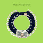 Handmade Knit Pet Scarf Cozy Neck Warmer For Cats Small Dogs Soft Crochet Scarf Luxury Pet Gift Pawsentianshub