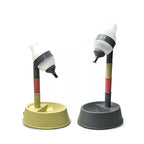 The New Dog Waterer Can Adjust The Height Of Pets And The Water And Feed All-in-one Cat Drinking Bowl Dog Supplies My Store