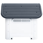 vidaXL Dog House Garden Dog Kennel Small Pet Cage Puppy Shelter Polypropylene-1