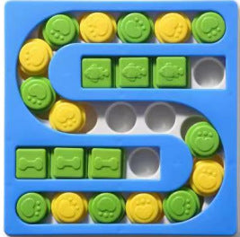 S-shaped Square Pet Puzzle Toy Dog Snacks Pawsentialshub