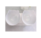 Cat Double Bowl Cat Food Bowl Protects Cervical Vertebra - Pawsentialshub