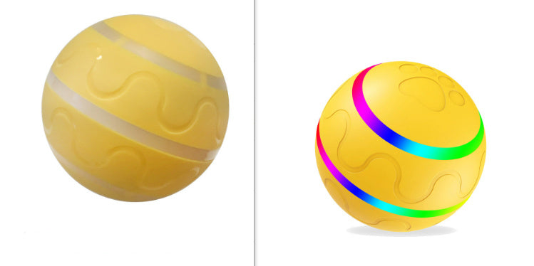 Pet New Cat Wicked Ball Toy Intelligent Ball USB Cat Toys Self Rotating Ball Automatic Rotation Ball - Pawsentialshub