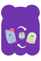 Haunted Hideaway: Interactive Ghost Mouse Plush Toy With Food-Hiding Feature-2