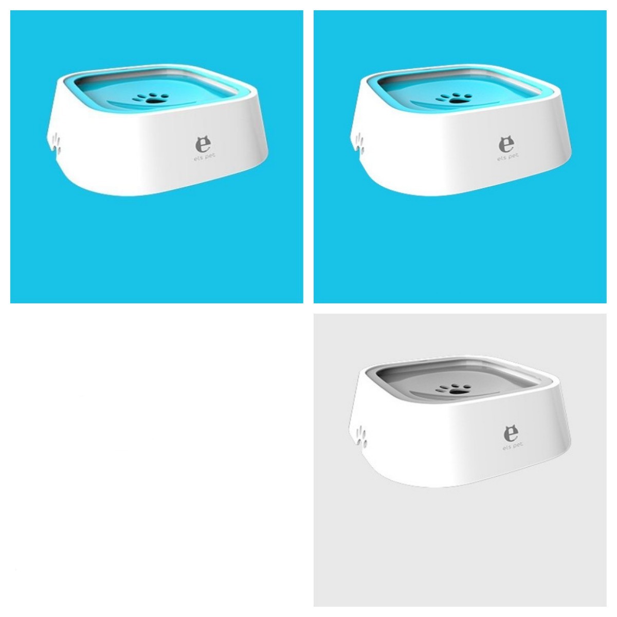1.5L Cat Dog Water Bowl Carried Floating Bowl Anti-Overflow Slow Water Feeder Dispenser Pet Fountain ABS&PP Dog Supplies - Pawsentialshub