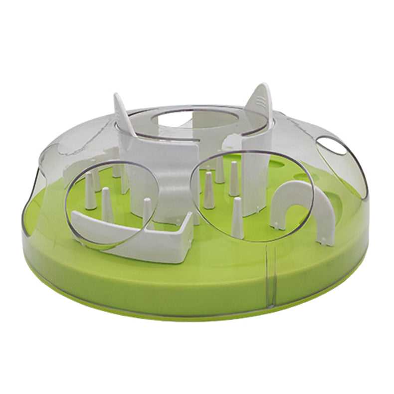 Pet Cat Toy Maze Slow Food Bowl - Pawsentialshub