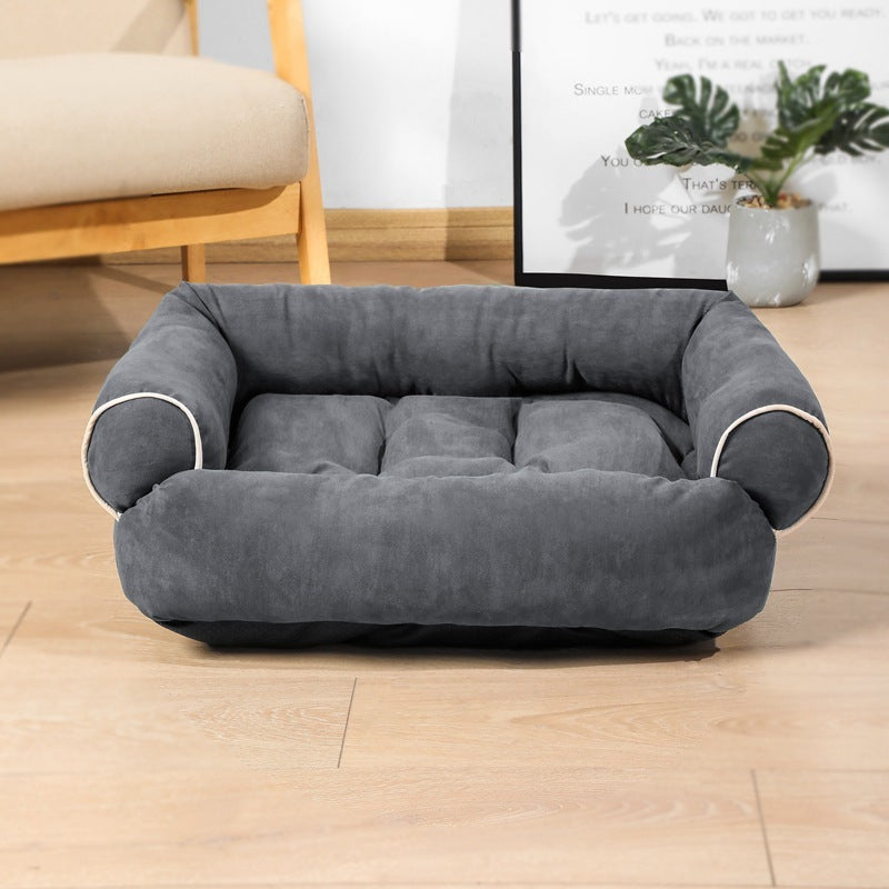 Dog Sofa Bed Sleeping Bag Kennel Cat Puppy Sofa Bed Pet House Winter Warm Beds Cushion - Pawsentialshub