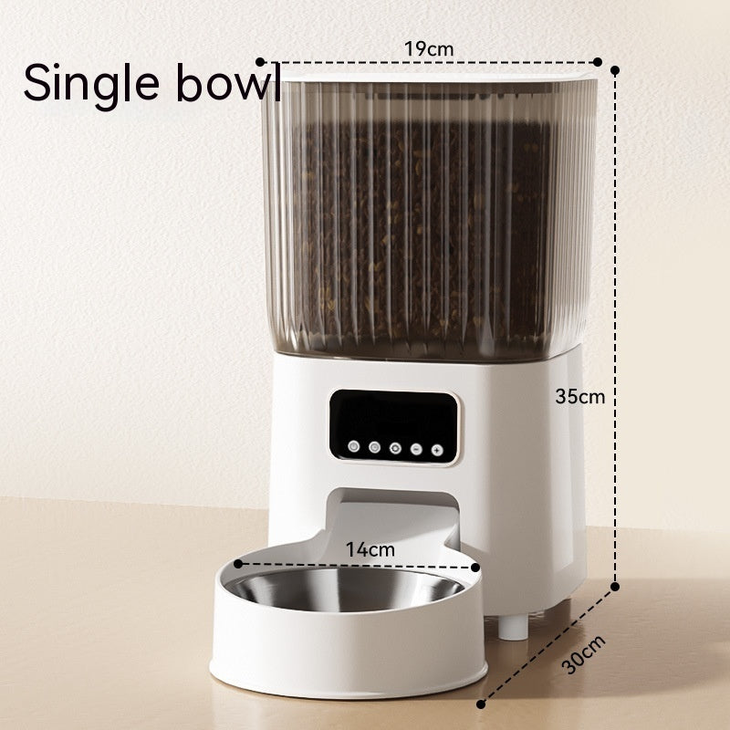 Automatic Pet Feeder Cat Intelligent Remote Control Cat Food Dog Food Timing Quantitative Video Monitoring Pet Feeding Machine - Pawsentialshub