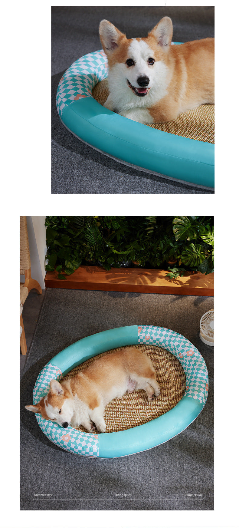 Pet Mat Cooling Pet Pad Oval Runway Nest - Pawsentialshub