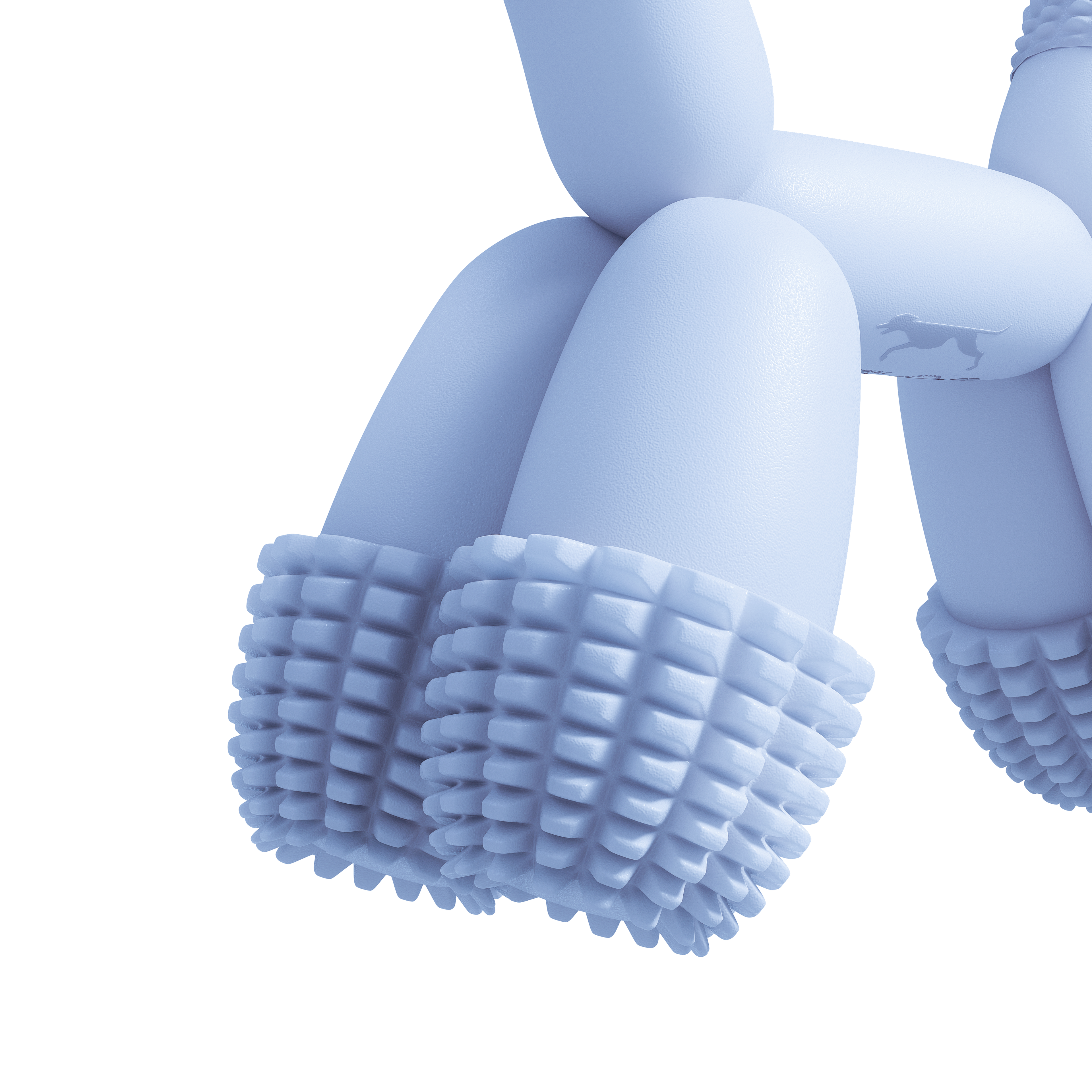 Balloon Dog Toy Blue-3