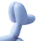 Balloon Dog Toy Blue-4