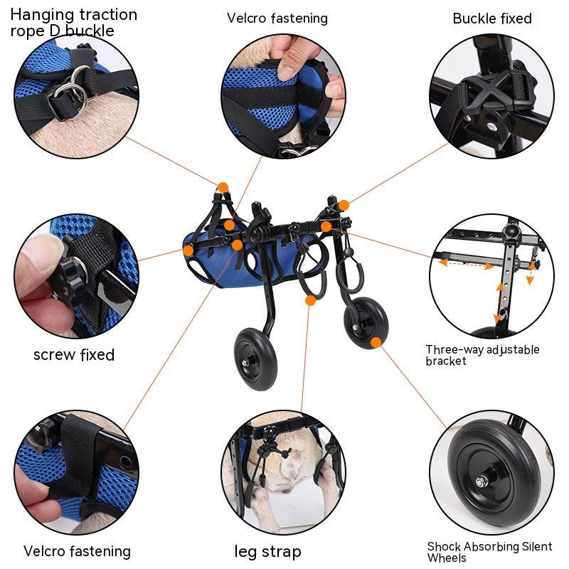 Pet Disabled Dog Wheelchair Scooter My Store