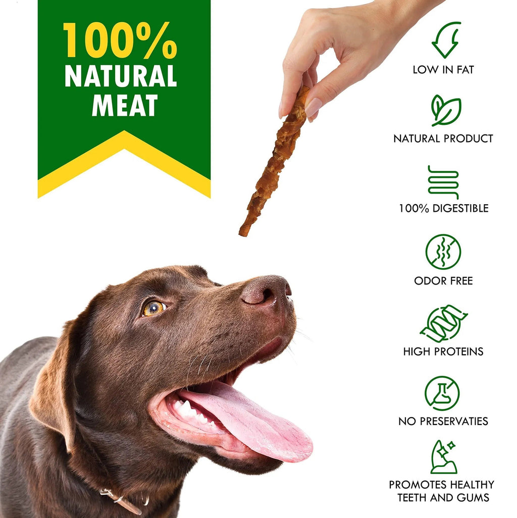 Dog Smoked Rawhide Sticks Wrapped Chicken Pet Natural Chew Treats Grain Free Organic Meat Healthy Human Grade Dried Snacks In Bulk Pawsentialshub