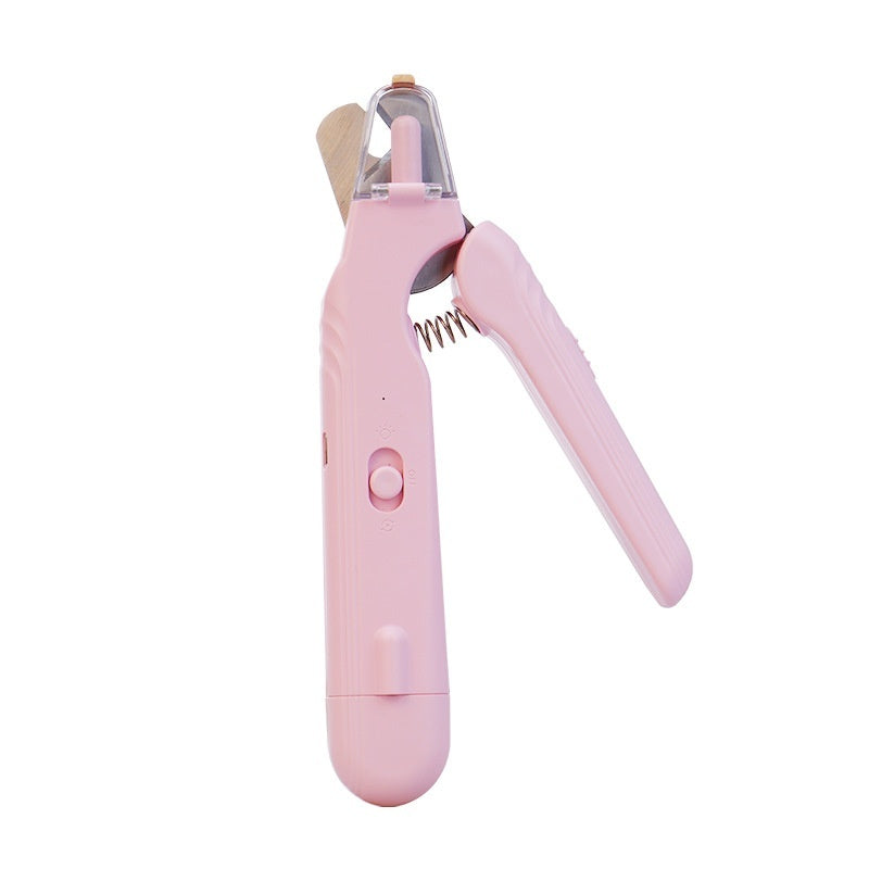 2 In 1 Pet Nail Clippers With Led Light Dog Cat Special Blood Line Scissors Multifunction Animals Paw Nail Trimmer Pet Supplies My Store