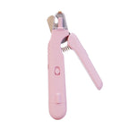 2 In 1 Pet Nail Clippers With Led Light Dog Cat Special Blood Line Scissors Multifunction Animals Paw Nail Trimmer Pet Supplies My Store