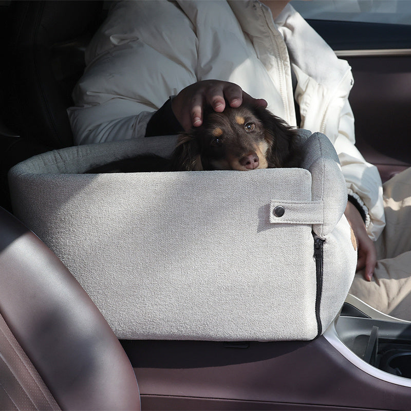 Car Central Dog Car Seat Bed Portable Dog Carrier For Small Dogs And Cats Safety Travel Bag Accessories Pet Products - Pawsentialshub
