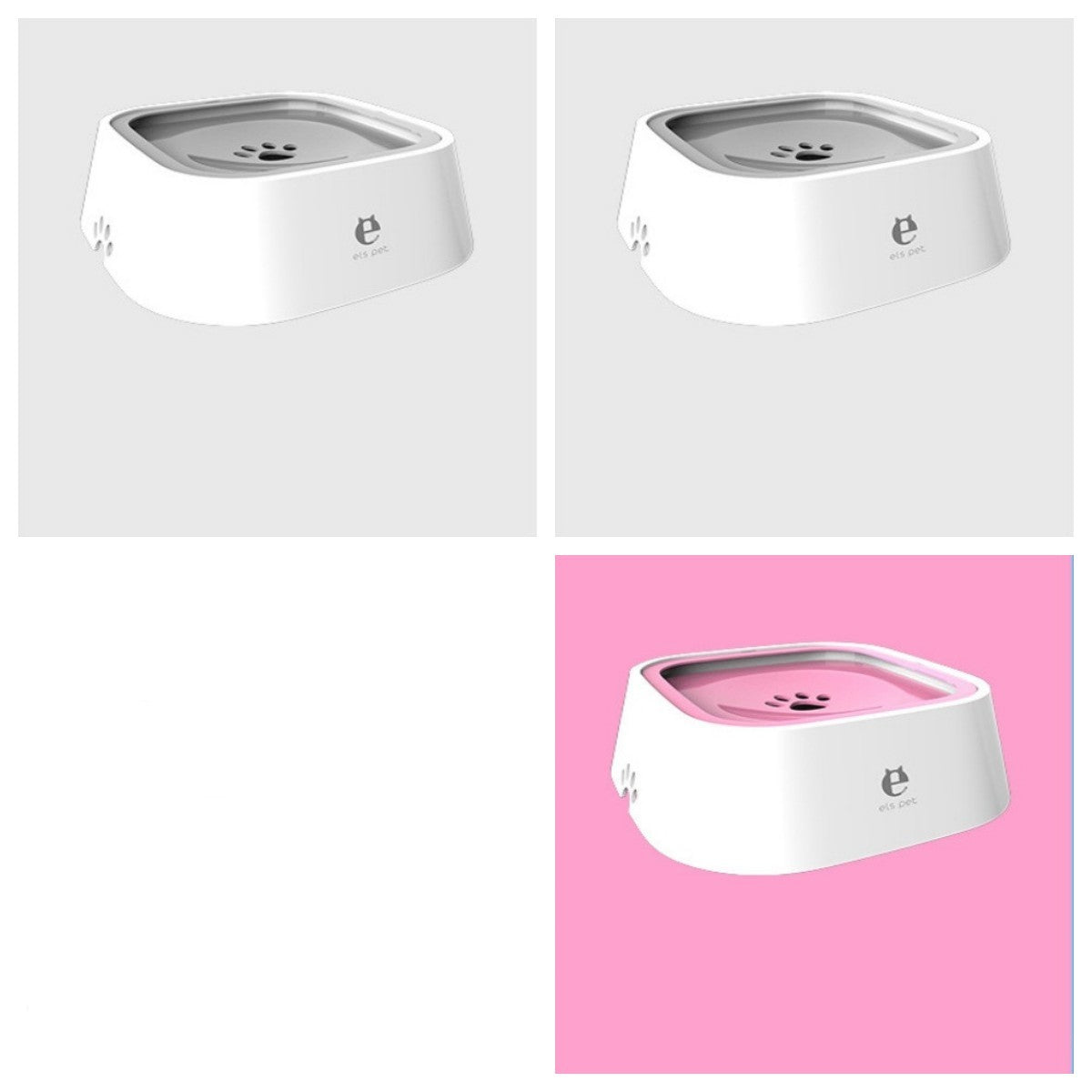 1.5L Cat Dog Water Bowl Carried Floating Bowl Anti-Overflow Slow Water Feeder Dispenser Pet Fountain ABS&PP Dog Supplies - Pawsentialshub