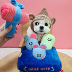 Haunted Hideaway: Interactive Ghost Mouse Plush Toy With Food-Hiding Feature-3