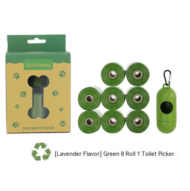 Pet Supplies Fragrance Degradable Pet Garbage Bag Pet Stool Bag Boxed With Dispenser - Pawsentialshub