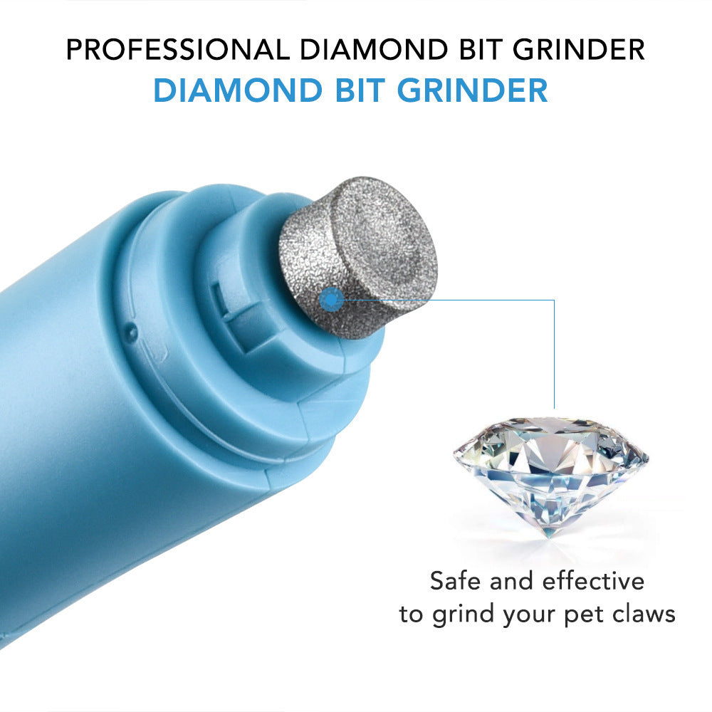 Pet Nail Grinder Electric Nail Polisher For Pet Dog Claw Trimmer Pet Nail Cutter Pet Trimmer Pet Clippers Pet Electric Grooming Toll Pet Nail Trimmer Pet Supplies - Pawsentialshub