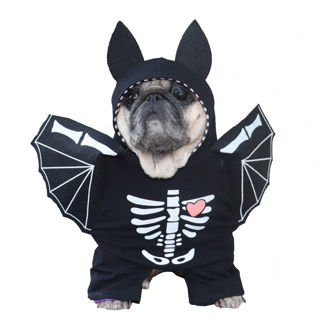 Black Bat Stand Up Dog Transformation Outfit-3