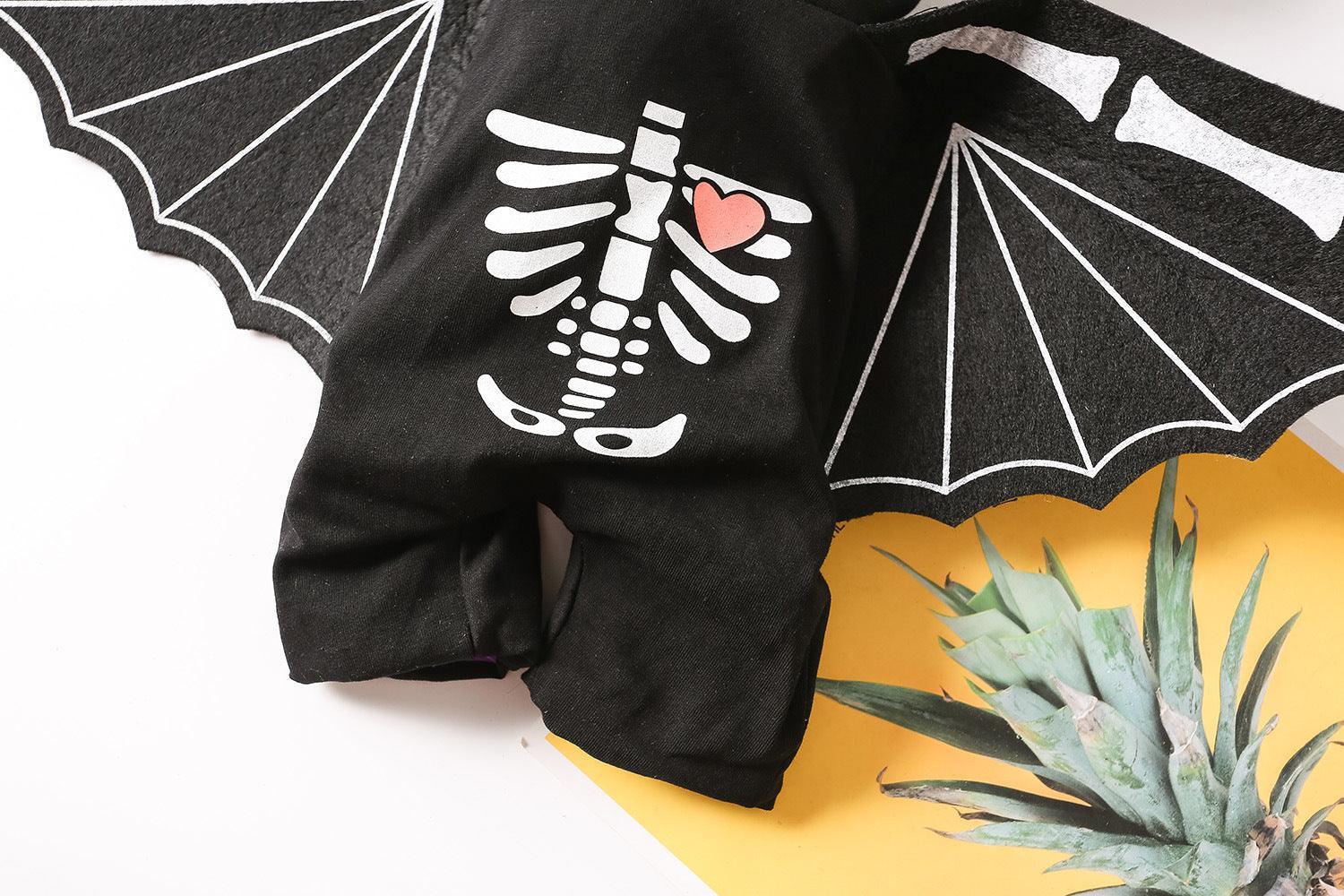 Black Bat Stand Up Dog Transformation Outfit-4