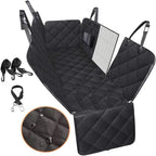 Dog Car Seat Cover View Mesh Pet Carrier Hammock Safety Protector Car Rear Back Seat Mat With Zipper And Pocket For Travel pawsianhub