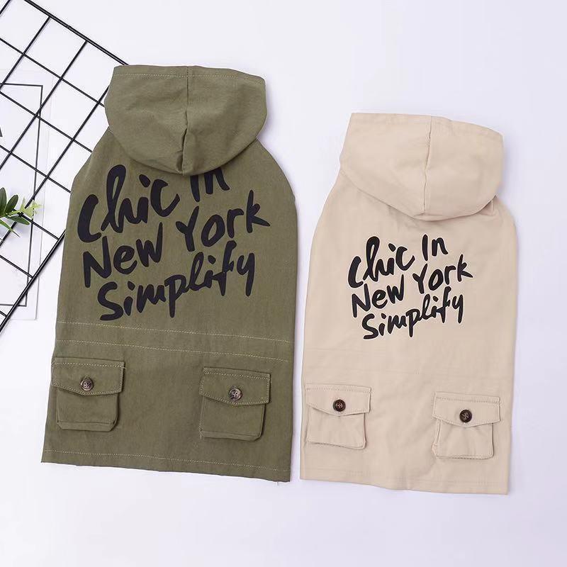 Cozy Cotton Dog Sweater With Hood - Stylish Snowflake Design For Small Dogs-0