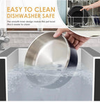 Dog Bowl, Stainless Steel Dog Food And Water Bowl With Non Slip Quiet Bottom, Easy To Clean, Dishwasher Safe, 42oz Pawsentialshub