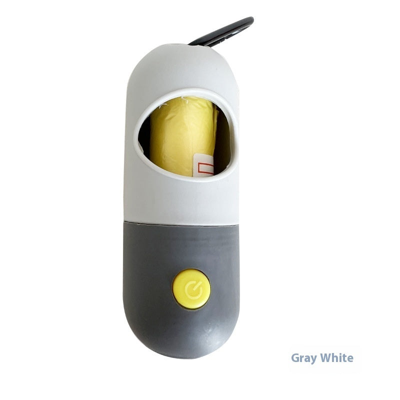 Led Light Pet Waste Bag Dispenser For Dogs Cats Dog Poop Scooper Bags Waste Bags Holder Dispensers Pet Clean Accessories - Pawsentialshub