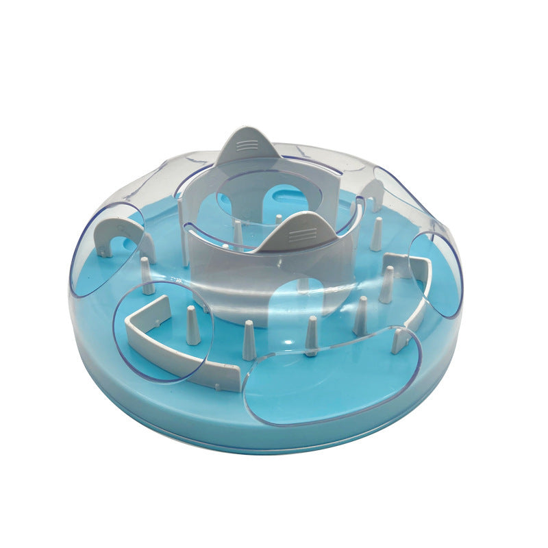 Pet Cat Toy Maze Slow Food Bowl - Pawsentialshub