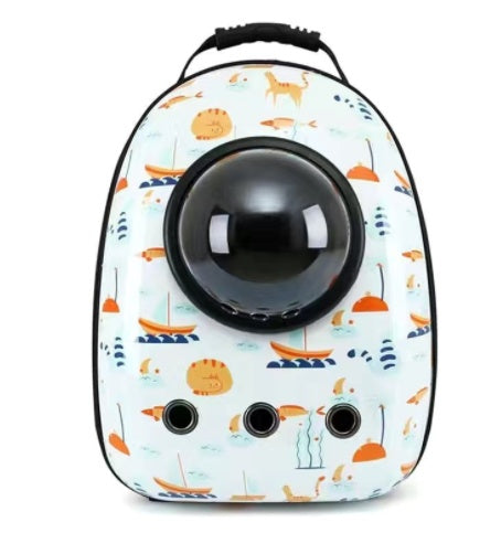 Pet Bag Out Portable Space Bag Cat Bag Dog Bag Pet Shoulders Pet Backpack Pet Supplies - Pawsentialshub