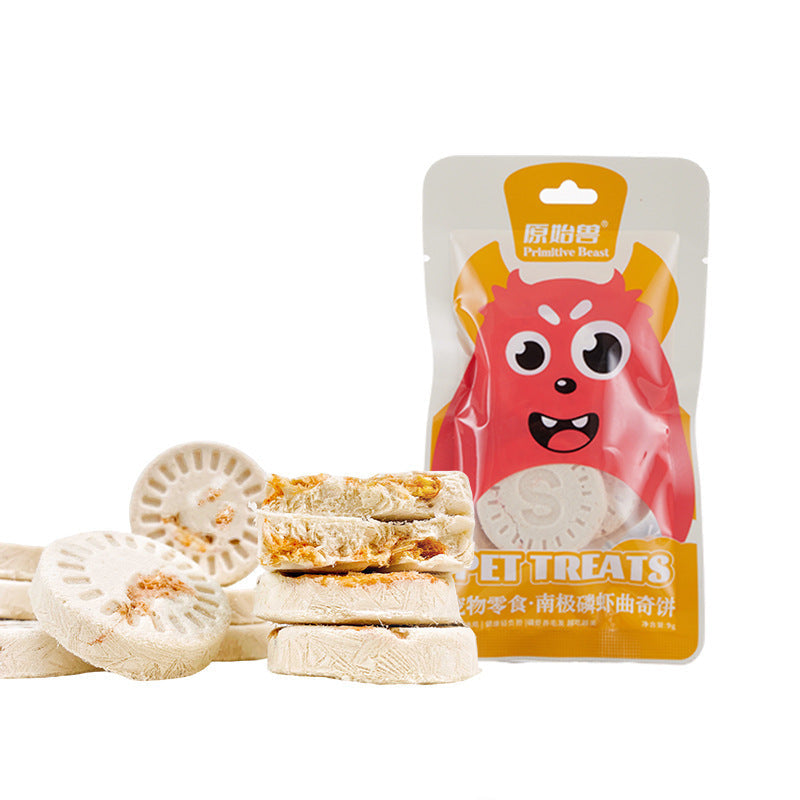 Pet Freeze-dried Snacks Egg Yolk Chicken Grains Dog Cat Snacks Pawsentialshub