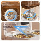 Automatic Pet Feeder Cat Intelligent Remote Control Cat Food Dog Food Timing Quantitative Video Monitoring Pet Feeding Machine - Pawsentialshub