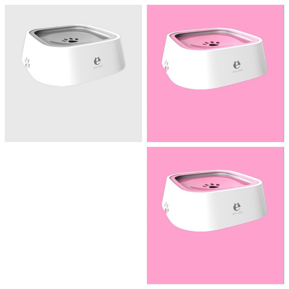 1.5L Cat Dog Water Bowl Carried Floating Bowl Anti-Overflow Slow Water Feeder Dispenser Pet Fountain ABS&PP Dog Supplies - Pawsentialshub