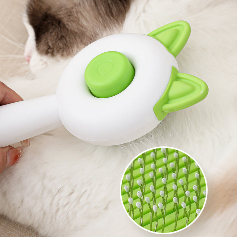 Pet Dog Brush Cat Comb Self Cleaning Pet Hair Remover Brush For Dogs Cats Grooming Tools Pets Dematting Comb Dogs Accessories Pet Products - Pawsentialshub