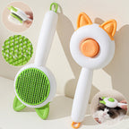 Pet Dog Brush Cat Comb Self Cleaning Pet Hair Remover Brush For Dogs Cats Grooming Tools Pets Dematting Comb Dogs Accessories Pet Products - Pawsentialshub